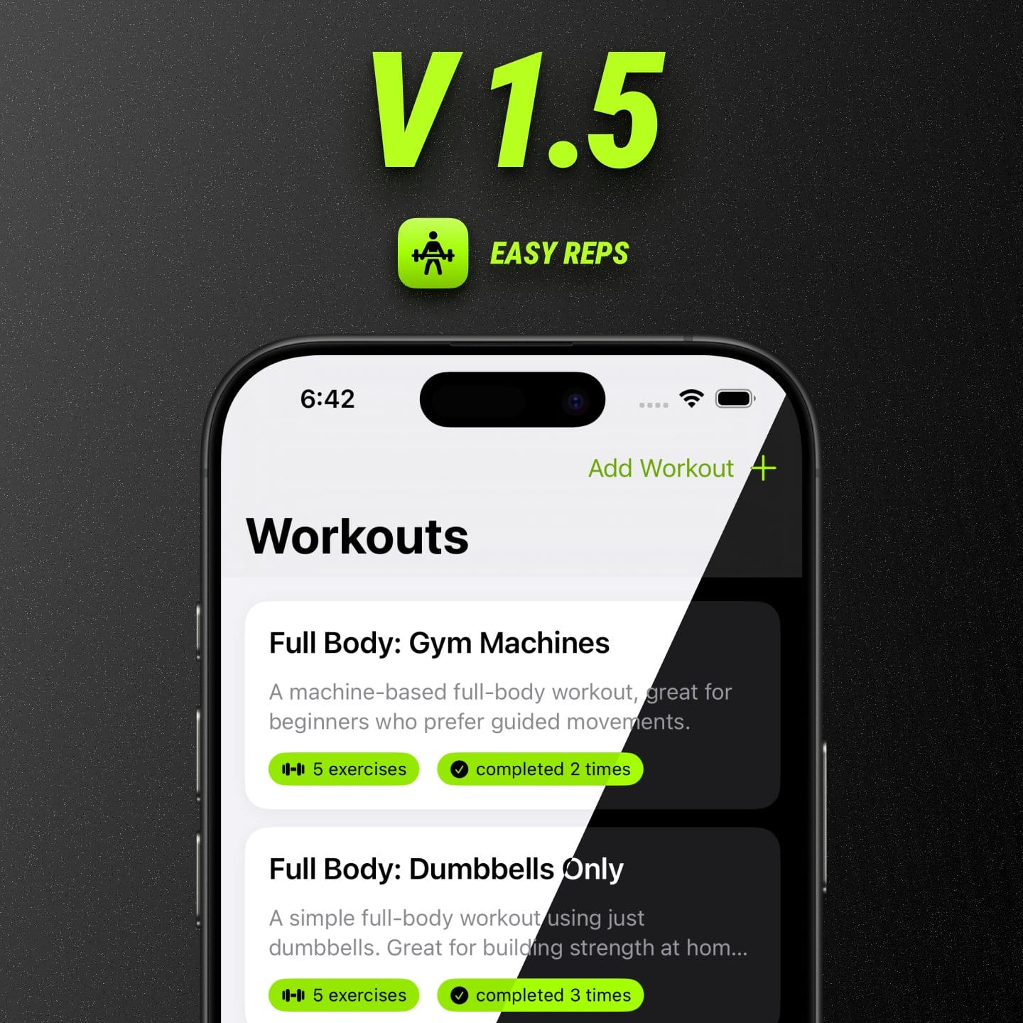 Version 1.5 Update