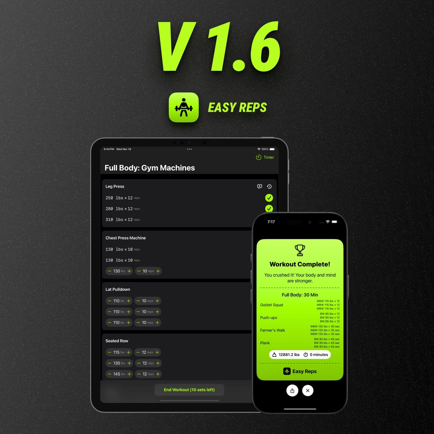 Version 1.6 Update