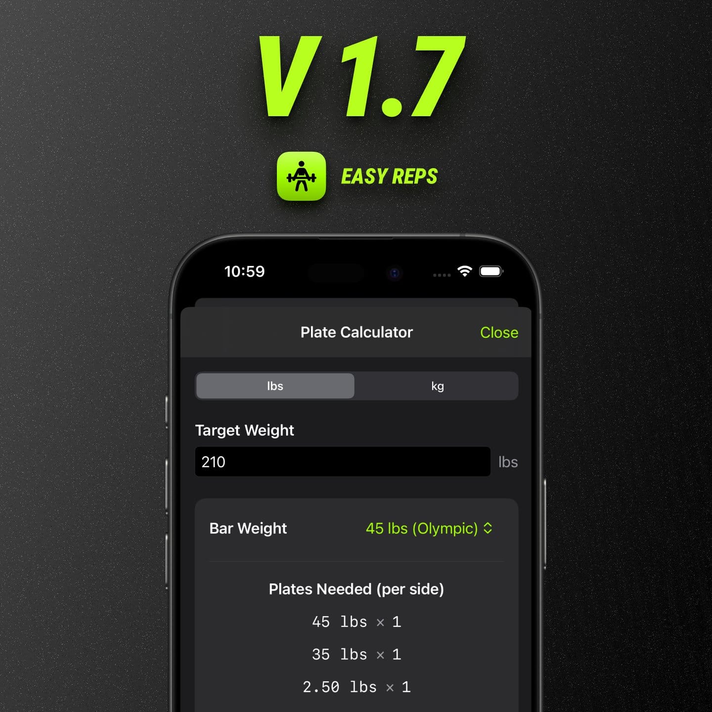 Version 1.7 Update