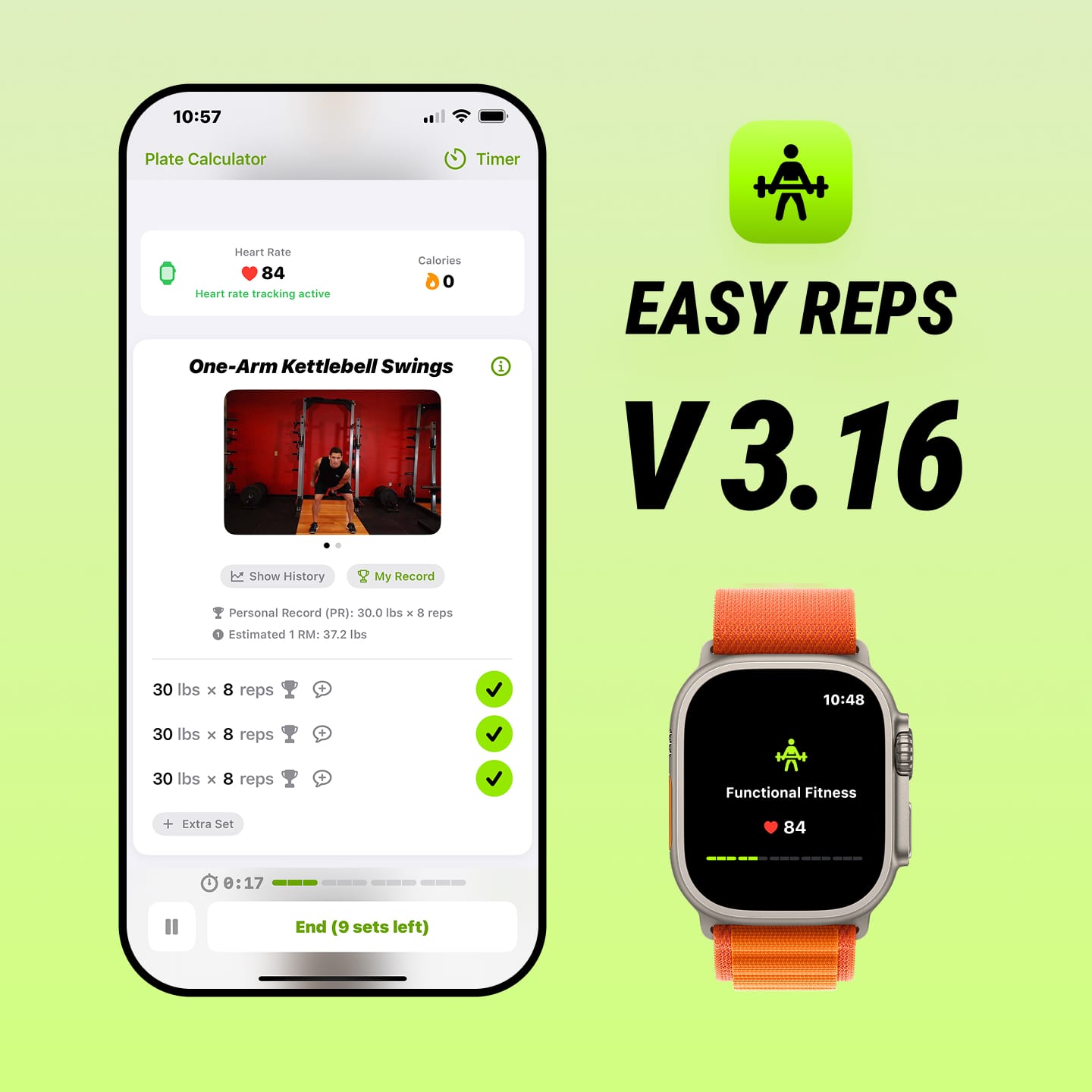 Version 3.16 - Apple Health + Watch Support