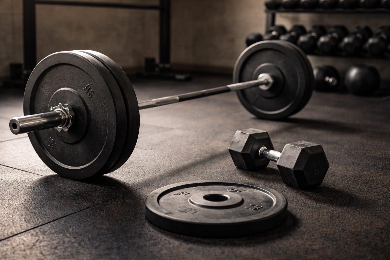 Fitness equipment representing fads vs fundamentals