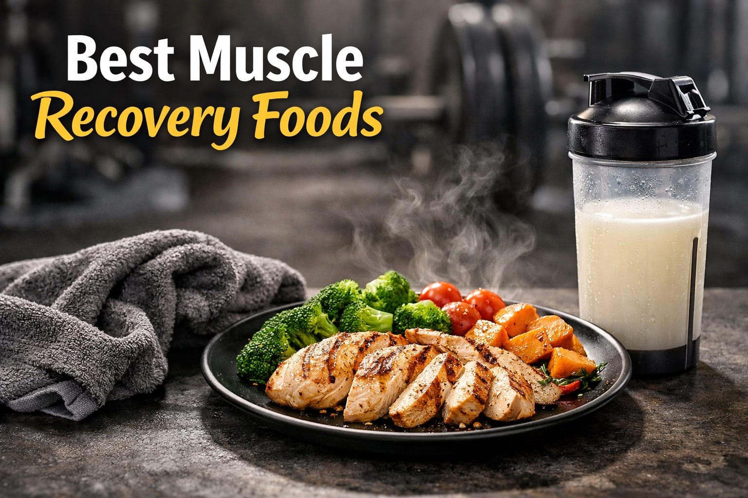 Healthy protein-rich foods for muscle recovery
