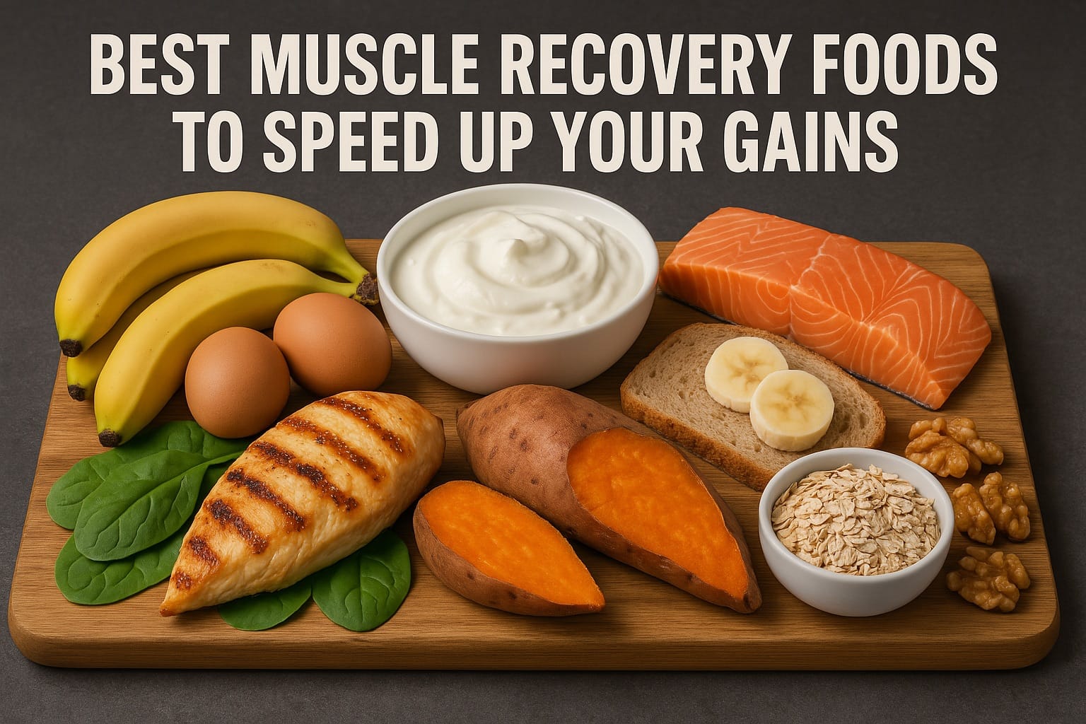 Healthy protein-rich foods for muscle recovery