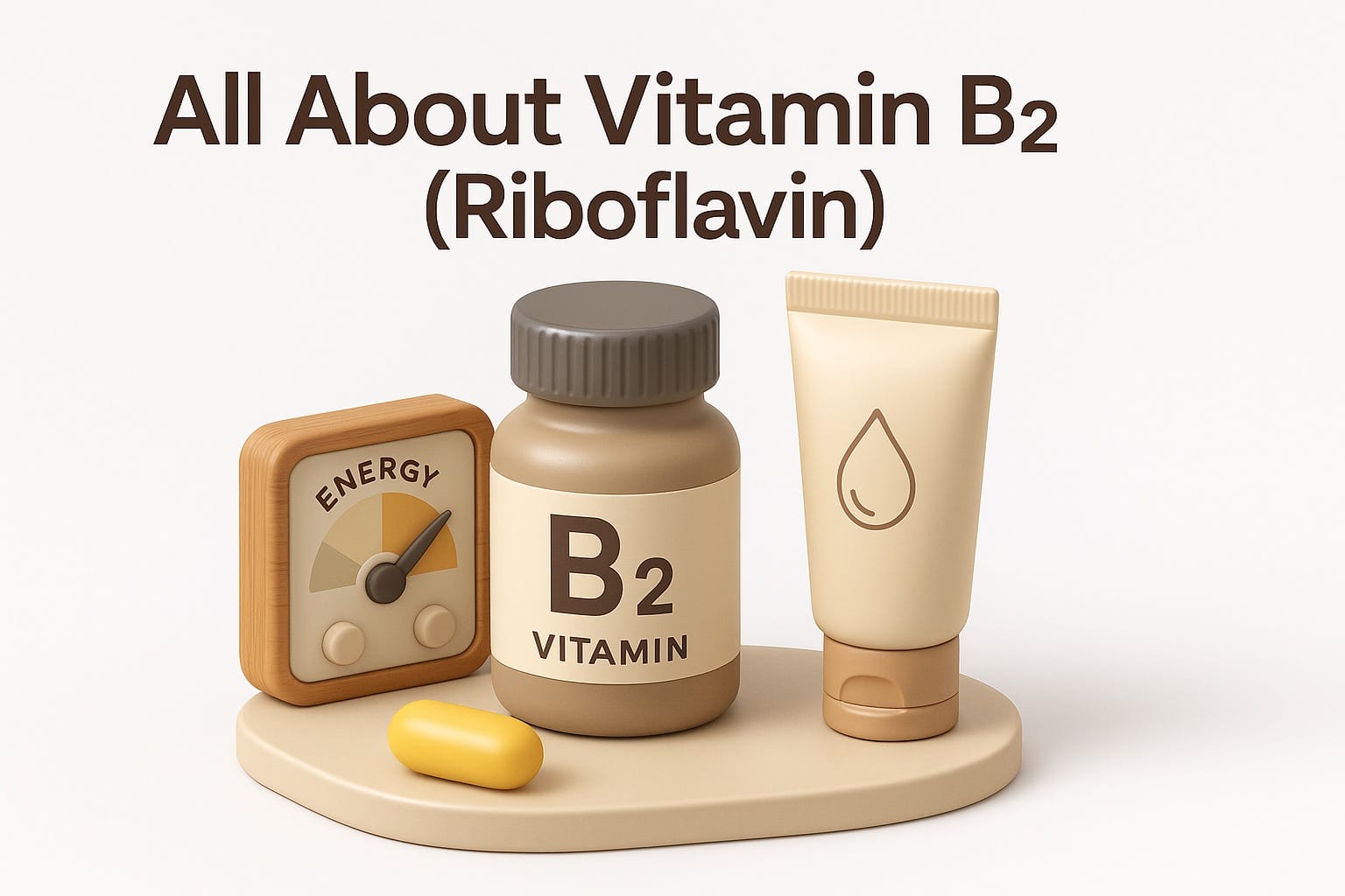 Vitamin B2 rich foods including eggs, milk, spinach, and almonds