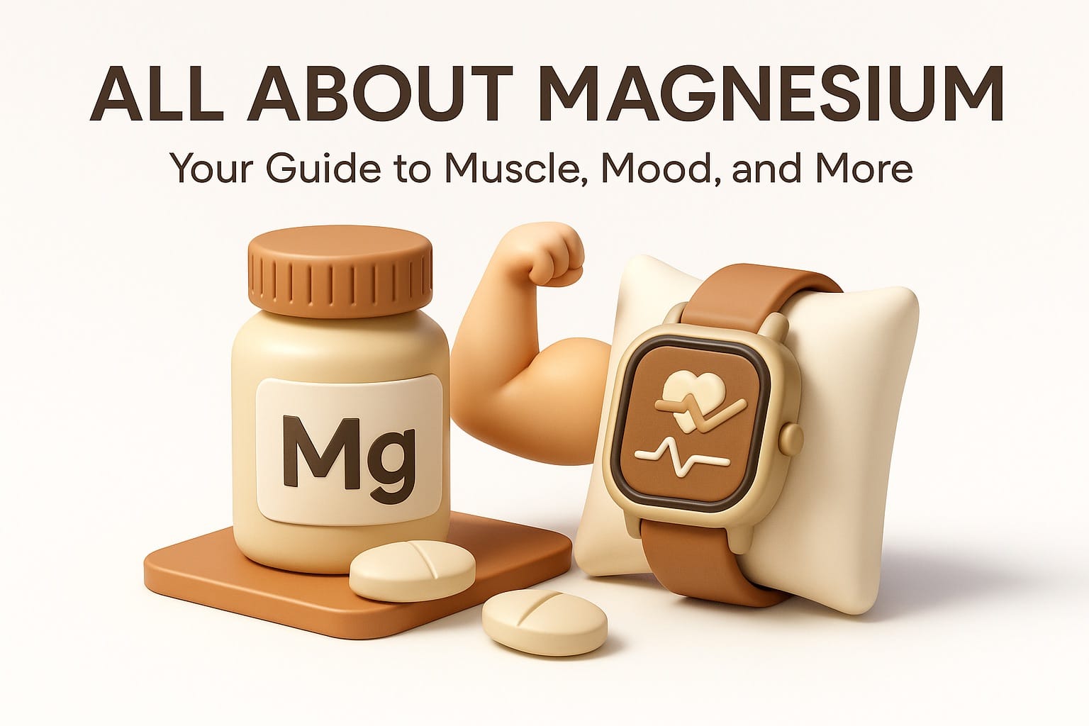 Magnesium rich foods including spinach, almonds, black beans, quinoa, and dark chocolate