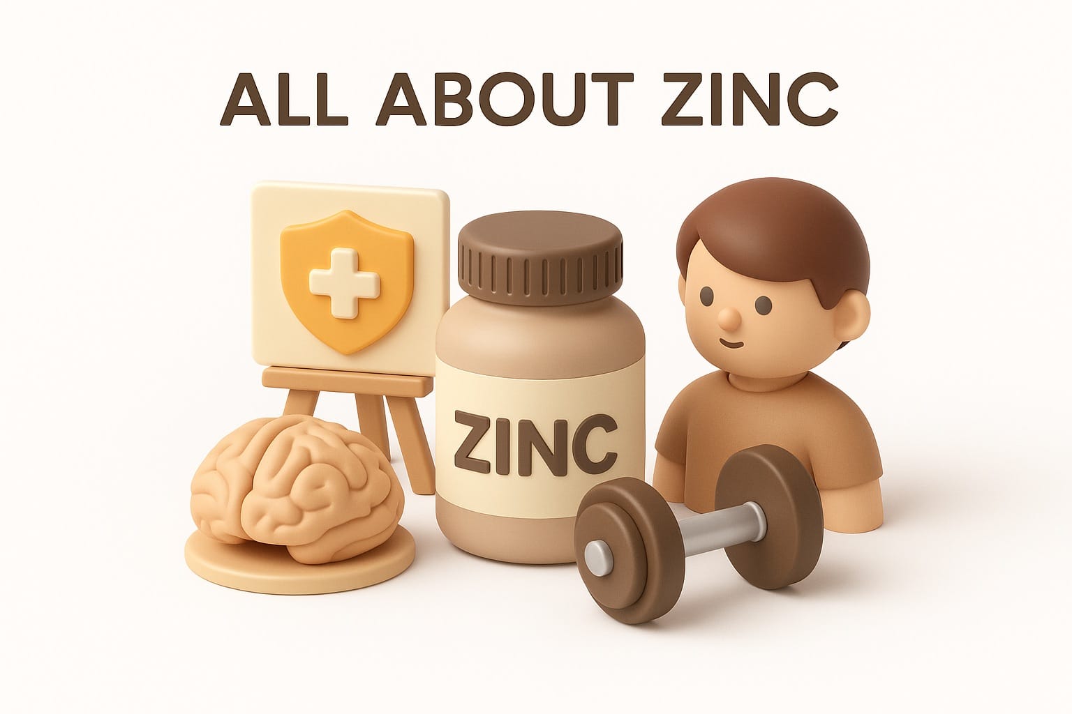 Zinc rich foods including oysters, beef, pumpkin seeds, lentils, and chickpeas