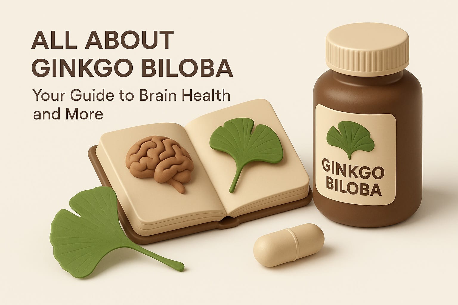 Ginkgo biloba leaves showing the distinctive fan shape of this ancient tree