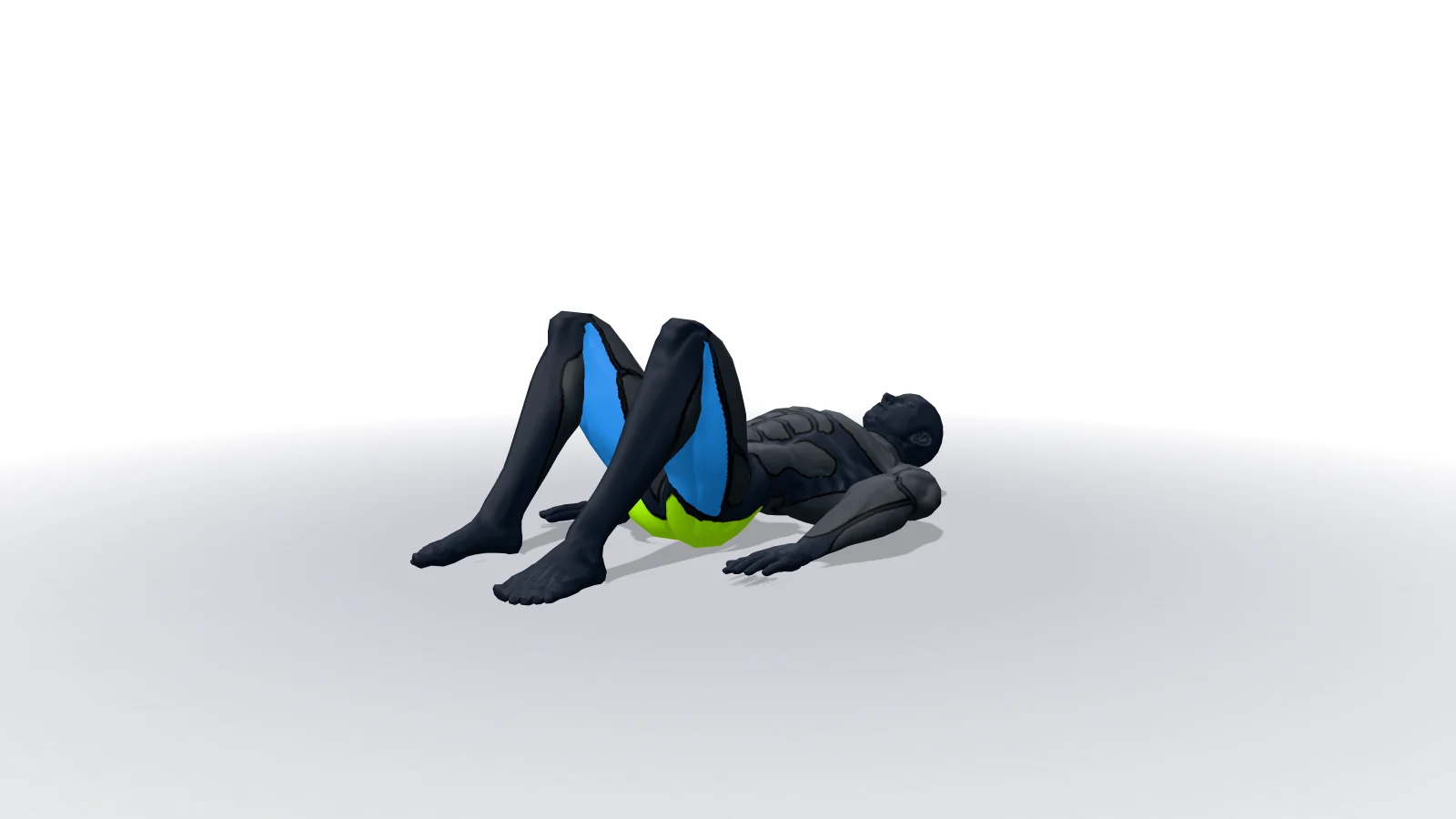 Butt Lift (Bridge), mostrato da una figura 3D