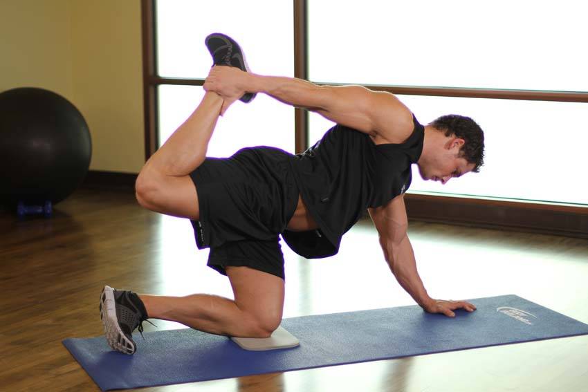 All Fours Quad Stretch - Step 1