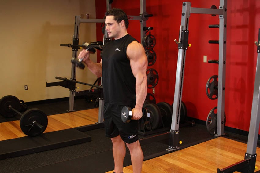 Alternate Hammer Curl - Step 0