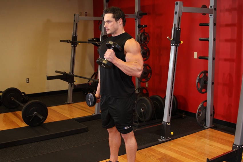 Alternate Hammer Curl - Step 1