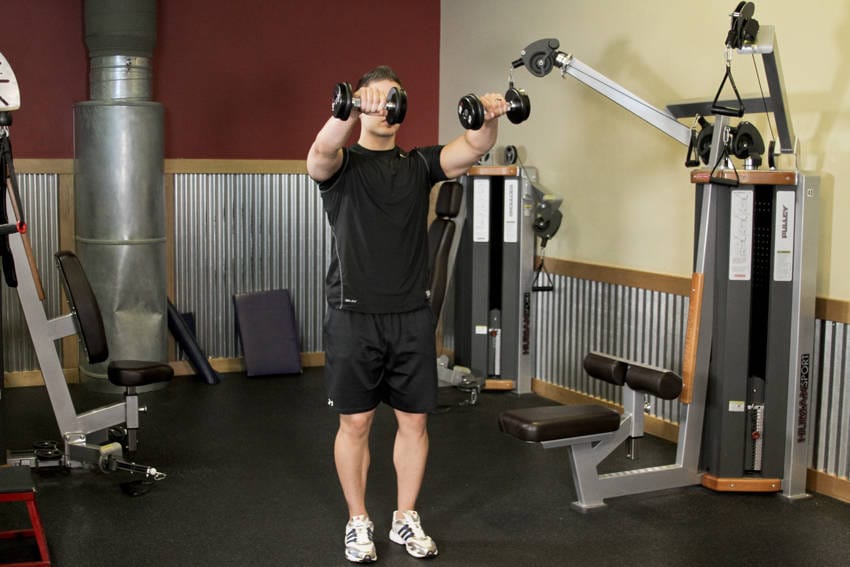 Alternating Deltoid Raise - Step 1