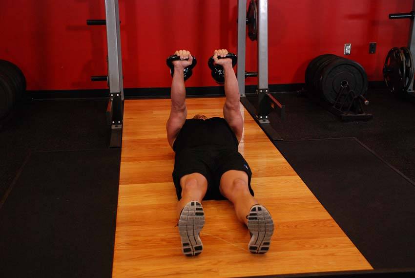 Alternating Floor Press - Step 0