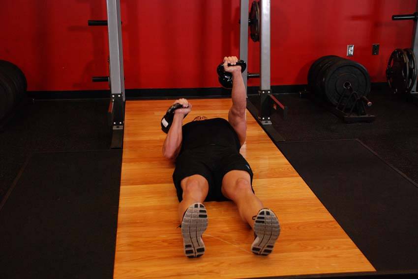 Alternating Floor Press - Step 1
