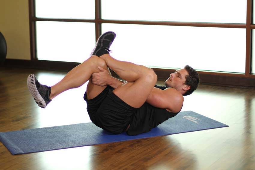 Ankle On The Knee - Step 1