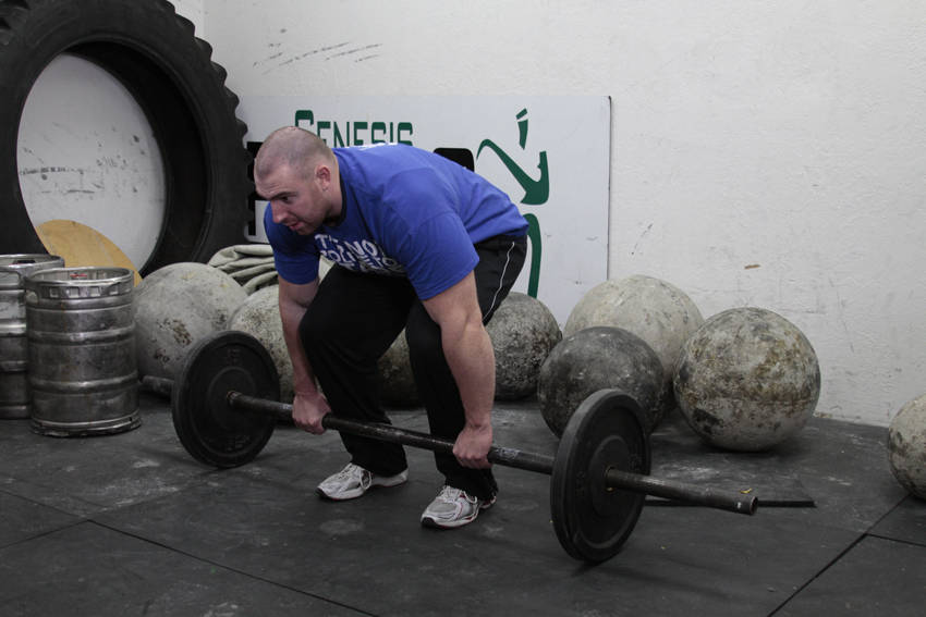 Axle Deadlift - Step 0
