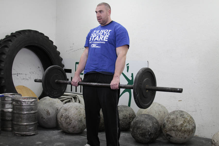 Axle Deadlift - Step 1