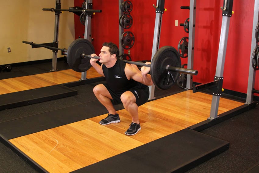 Barbell Full Squat - Step 1