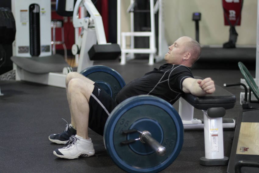 Barbell Hip Thrust - Step 0