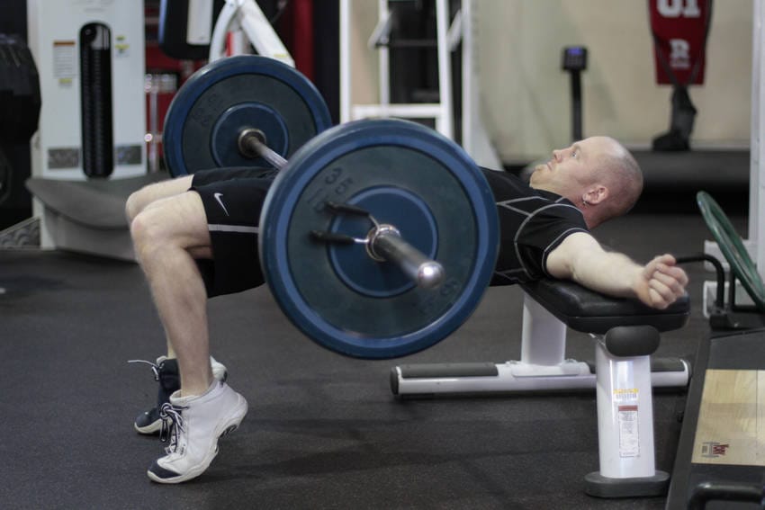 Barbell Hip Thrust - Step 1