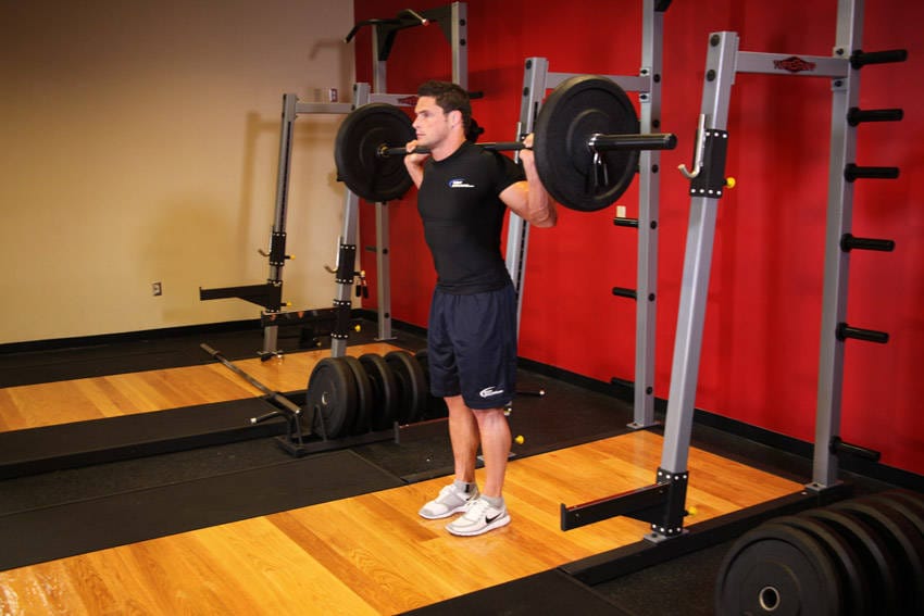 Barbell Lunge - Step 0