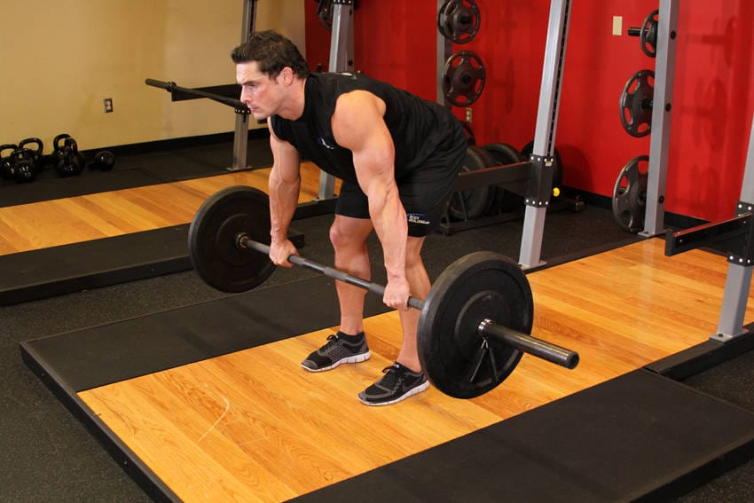 Barbell Rear Delt Row - Step 0