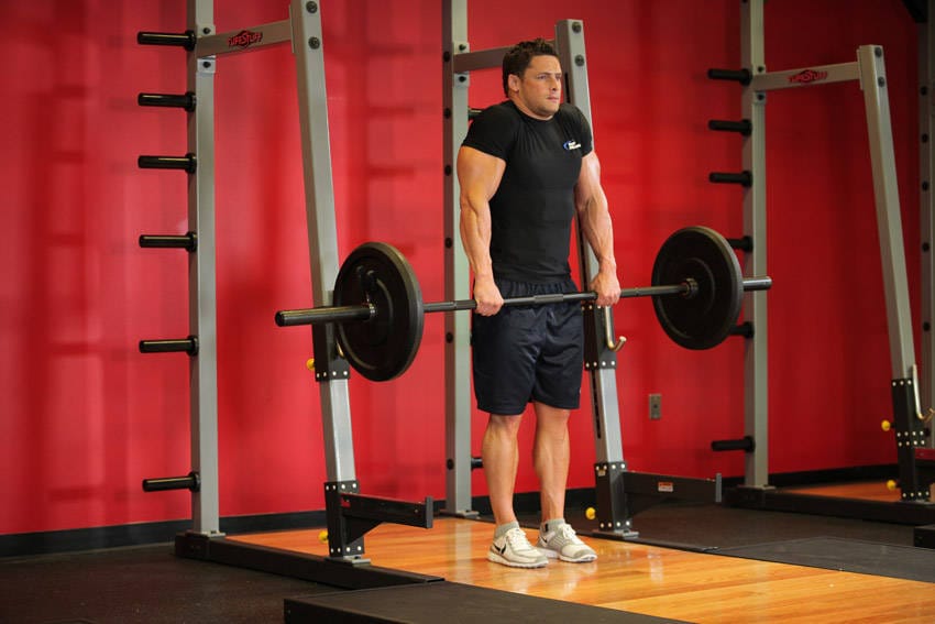 Barbell Shrug - Step 1