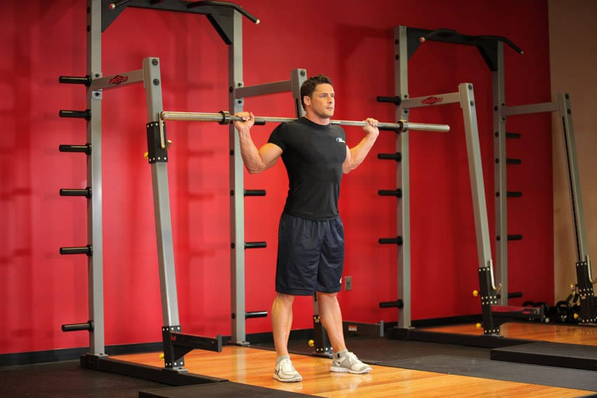 Barbell Side Bend - Step 0