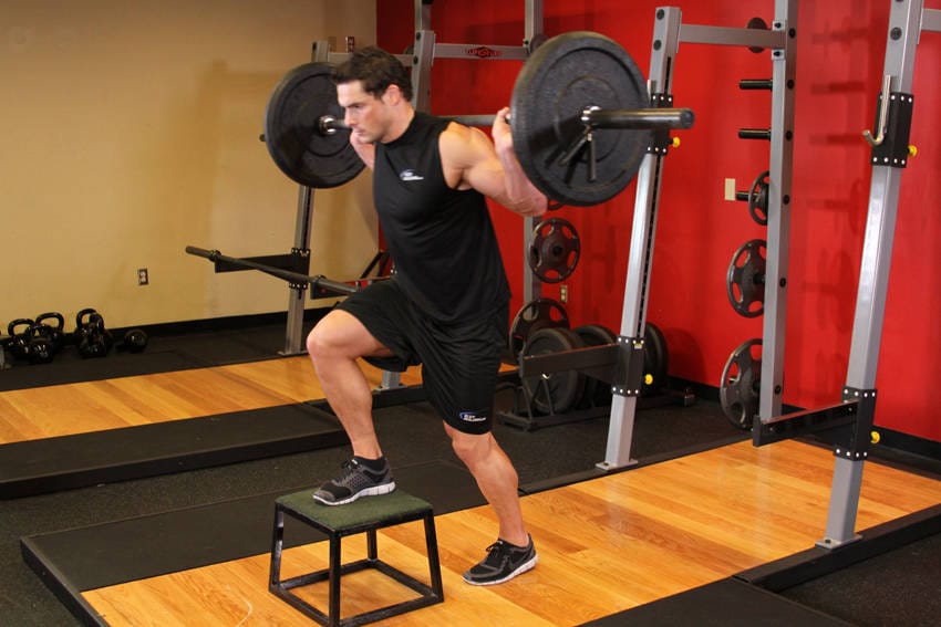 Barbell Step Ups - Step 0