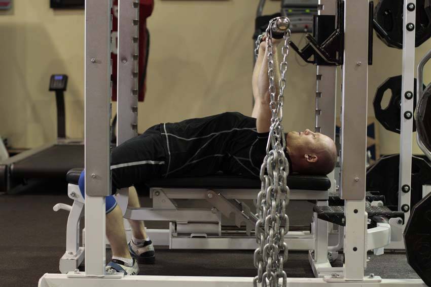 Bench Press with Chains - Step 0