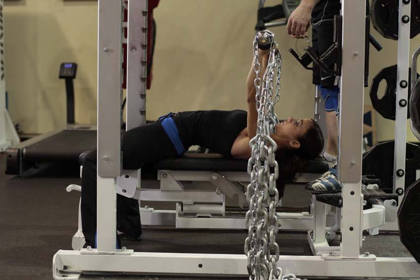 Bench Press with Chains - Step 1