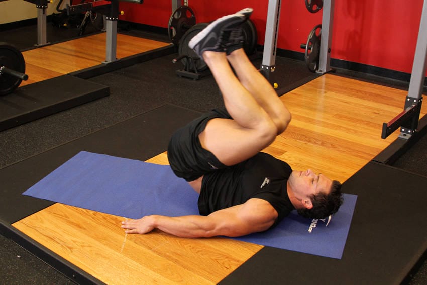 Bent-Knee Hip Raise - Step 1