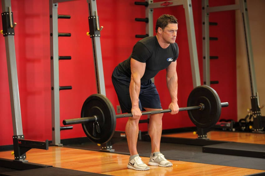 Bent Over Barbell Row - Step 0