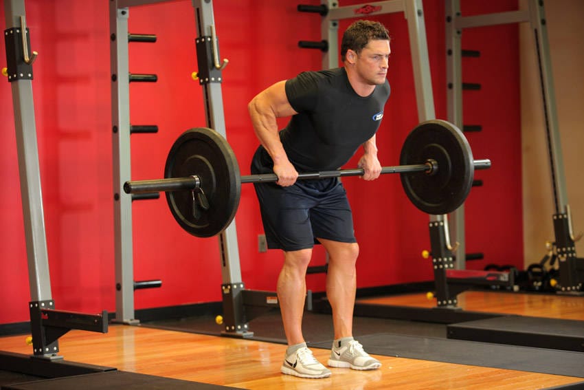 Bent Over Barbell Row - Step 1