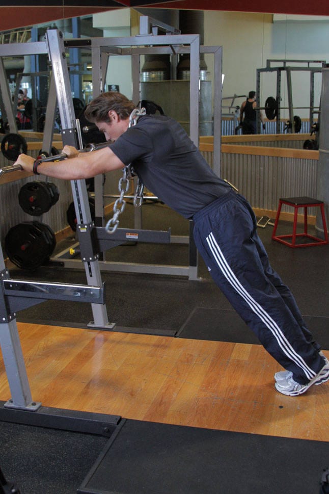 Body Tricep Press - Step 0