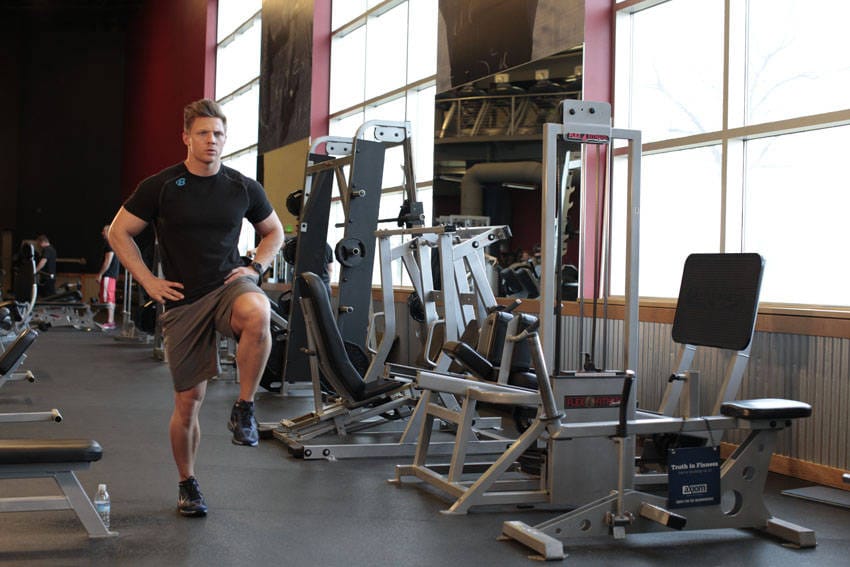 Bodyweight Walking Lunge - Step 0