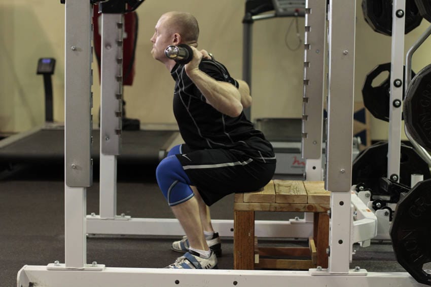 Box Squat - Step 1