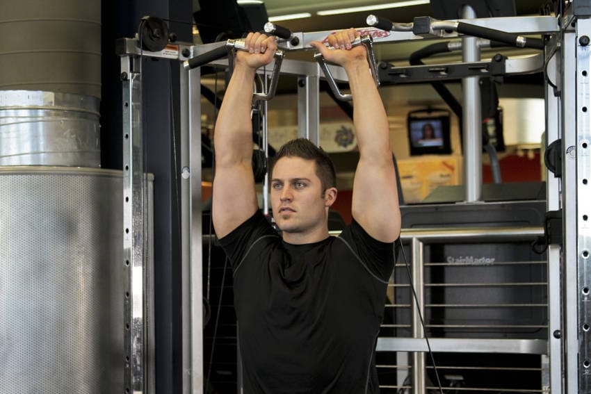 Cable Shoulder Press - Step 1
