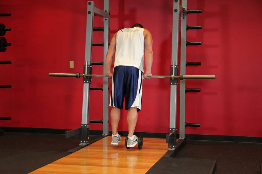 Calf Raise On A Dumbbell - Step 0