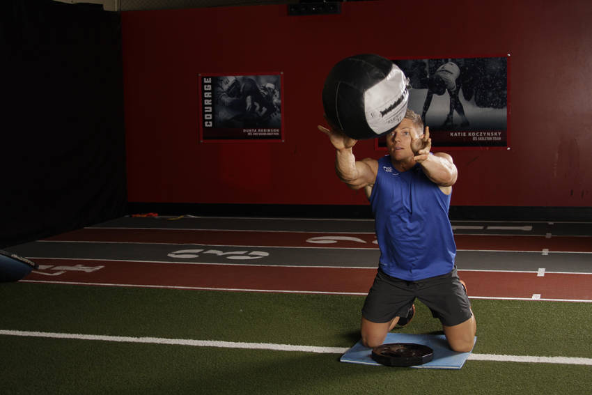 Chest Push (single response) - Step 1
