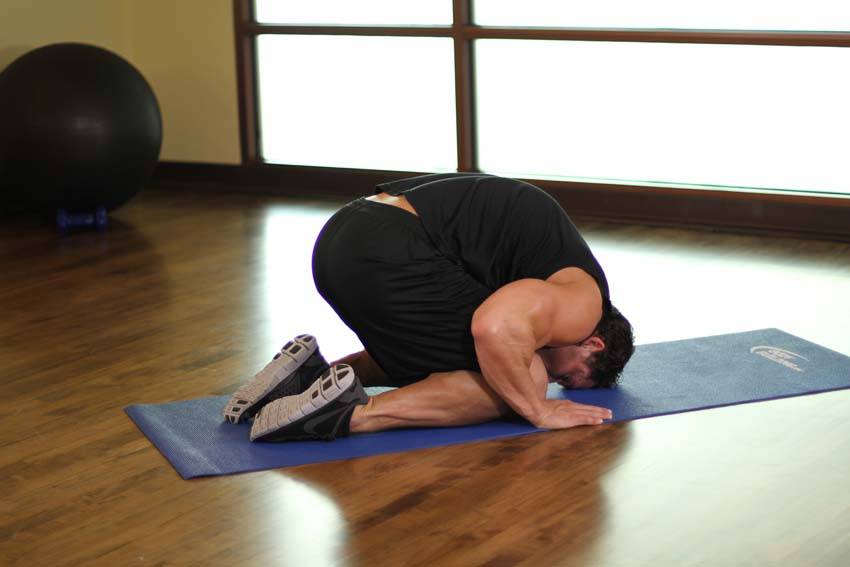 Child's Pose - Step 1