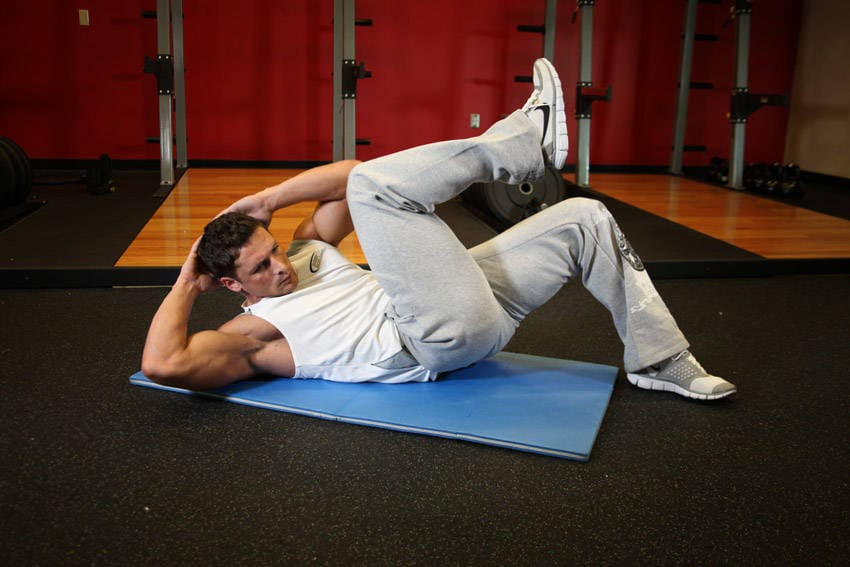 Cross-Body Crunch - Step 1