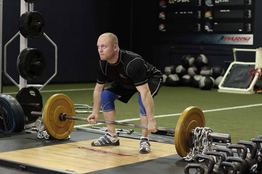 Deadlift with Chains - Step 0
