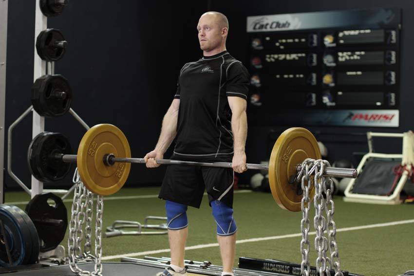 Deadlift with Chains - Step 1