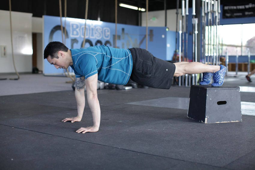 Decline Push-Up - Step 0
