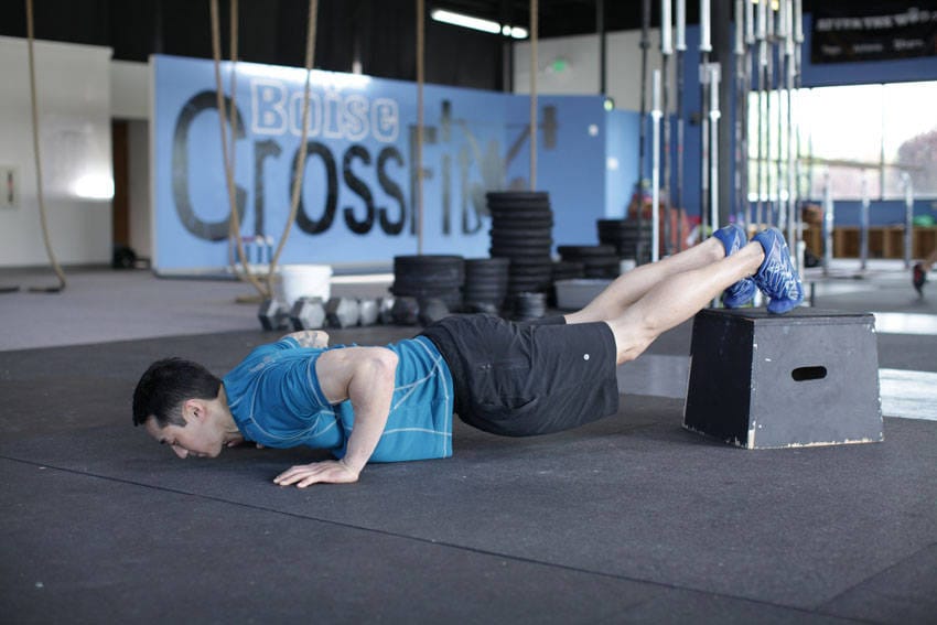Decline Push-Up - Step 1