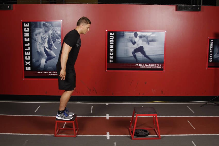 Depth Jump Leap - Step 0