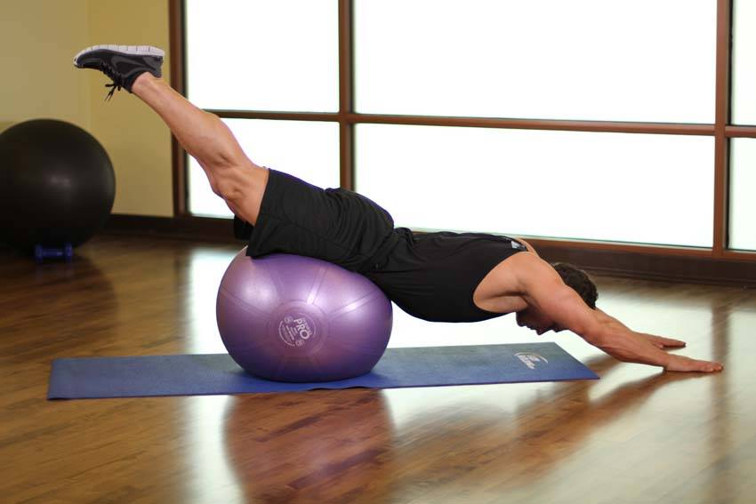 Downward Facing Balance - Step 1