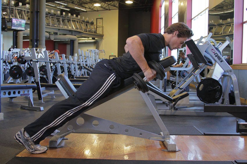 Dumbbell Incline Row - Step 1