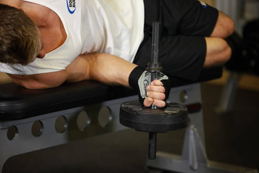 Dumbbell Lying Pronation - Step 0